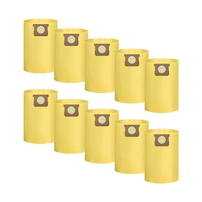 Image of 10 Pack VHBL Vacuum Dust Bags for Vacmaster Shop Vac 12 16 GALLON Wet/Dry, High Efficiency Replacement Filter Bag Master (12 Gallon)