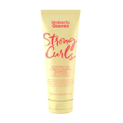 Image of Umberto Giannini Strong Curls Rosemary Oil Shampoo 250ml
