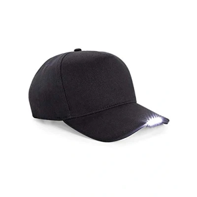 Image of Beechfield LED Light Cap Black One Size