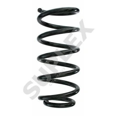 Image of 33536781173, 33536781179 Coil spring SUPLEX 06483 Rear Axle with constant wire diameter white (2x), red MINI: Clubman