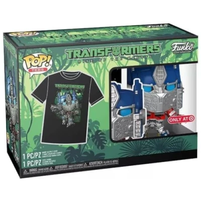 Image of POP! Funko Tee: Exclusive Transformers: Rise of The Beasts Optimus Prime #1372 2XLARGE Tshirt