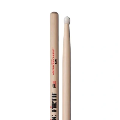 Image of Vic FIrth American Classic® Drumsticks 3AN Hickory Nylon Tip