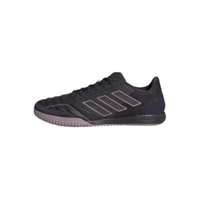 Image of adidas Unisex Top Sala Competition Indoor Boots Sneaker, Aurora Black/Aurora Met/Preloved Fig, 10.5 UK