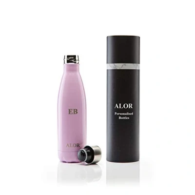 Image of Pink Personalised Water Bottle