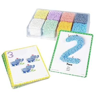 Image of Learning Resources EI 1918 Playfoam Shape &amp; Learn Numbers Set