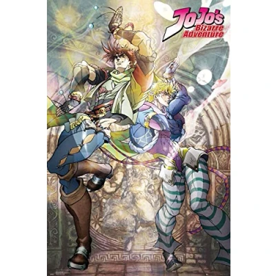 Image of GB eye JoJo&#039;s Bizarre Adventure Joseph and Ceasar 61 x 91.5cm Maxi Poster