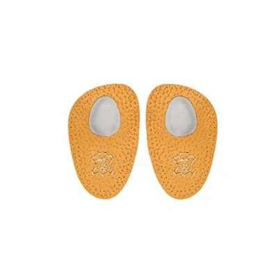 Image of Leather Half Shoe Insoles Inserts with Metatarsal Arch Support and Foot Cushion for Women, Kaps Restmed (Women / 6 7 UK 39 40 EUR)