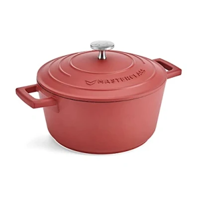 Image of MasterClass Cast Aluminium 2.5L Casserole Dish Red