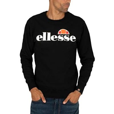 Image of Ellesse Sweatshirt, Men&#039;s, Size: XXL, Black