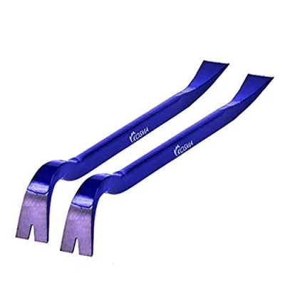 Image of Kosma Set of 2 Heavy Duty Gorilla Bar 16 Inch Wrecking Pry Nail Remover Crowbar Tool