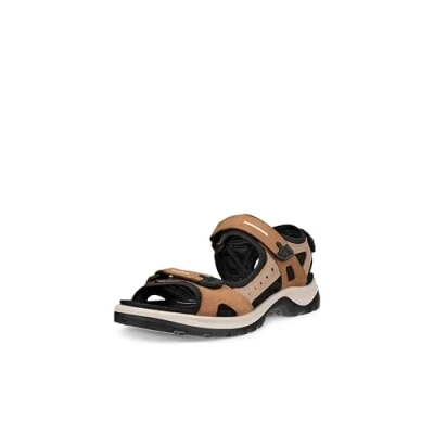 Image of Ecco Offroad Nubuck Leather Women&#039;s Casual Sandals