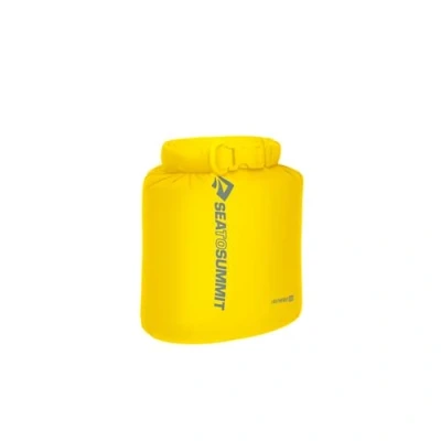 Image of Sea to Summit Lightweight Dry Bag XXS 1.5L Waterproof Storage Roll Top Recycled Fabric Base Lash Point &amp; D Ring For Backpacking Kayaking 14.1 x 10.7 19cm Sulphur Yellow 34g