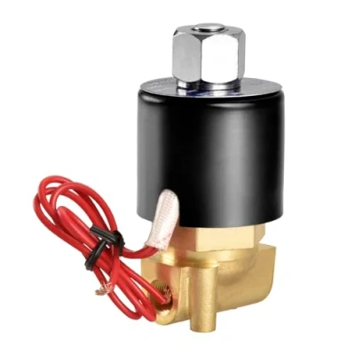 Image of Heschen Brass Electric Solenoid Valve, 2W 025 06K, PT1/8&#039;&#039;, Normally Open, Direct Action Water, Replacement Valve (AC220V NO)