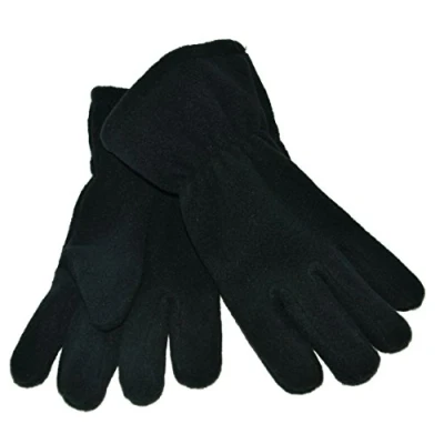 Image of Childs Fleece Gloves, Navy Blue, Age 5/7
