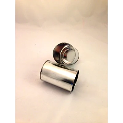 Image of Set of 2 Empty Tin Cans for Crafters