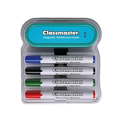 Image of Classmaster Magnetic Whiteboard Organiser