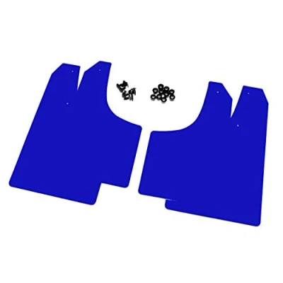 Image of PolyWard Mudflaps for Ford Focus mk2, ST 225 Rally Style (Blue)