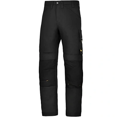 Image of Snickers AllroundWork Work Trousers Black/Black 60