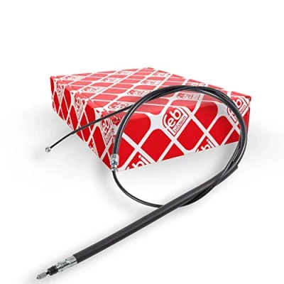 Image of 34406760444, 34406769368 Brake Cable FEBI BILSTEIN 170921 Left Rear, Right Rear 1537mm BMW: 3 Saloon, Coupe, Touring