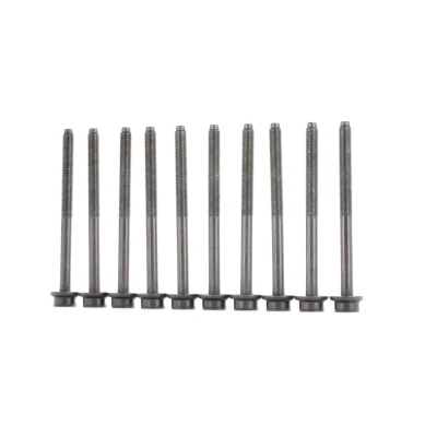 Image of WHT000912 Cylinder Head Bolt Kit ELRING 730.300 Female Star VOLKSWAGEN: Eos, GOLF 5, 6, SKODA: Fabia 2, Octavia II Hatchback