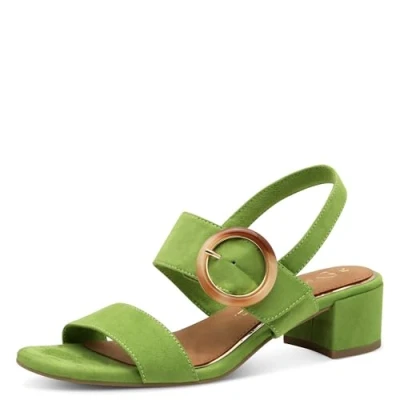 Image of Marco Tozzi Sandals, Women&#039;s, Size: 7, Apple Textile
