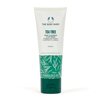 Image of The Body Shop Tea Tree Face Mask FOR BLEMISHED SKIN, Skin Clearing 75 ML
