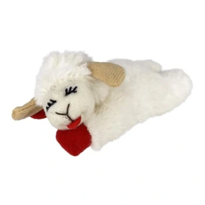 Image of Multipet Lamb Chop Cat Toy (Small (Pack of 3))