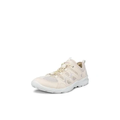 Image of ECCO Terracruise Trainers, Women&#039;s, Size: 3.5, Limestone Imitation leather/ textile