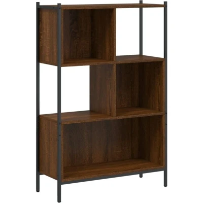 Image of vidaXL Bookcase Brown Oak 72x28x109 cm Engineered Wood