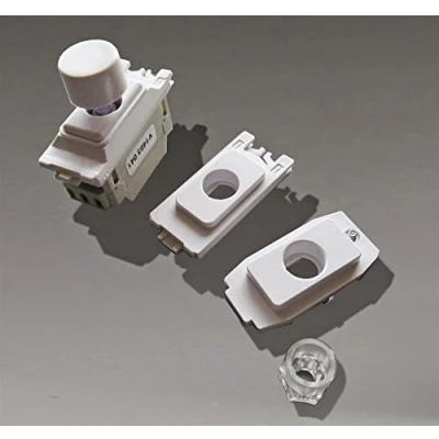 Image of GKP180W.MG Varilight V Com, 1 or 2 Way LED Multi grid Dimmer, x 25 180W (2 spaces for MK, Schneider/GET and Crabtree grid)
