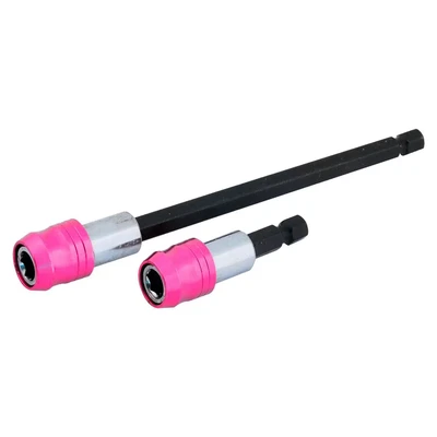 Image of Rolson 30301 2 pc Magneti Quick Release Bit Holder Set