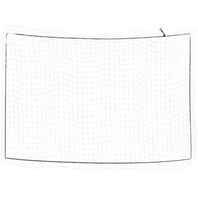 Image of vidaXL Trailer Net with Elastic Rope White 5x3.5 m PP