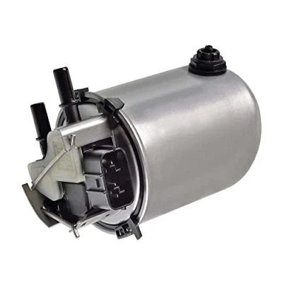 Image of 164004BD0A, 164004BD0B, 164004EA1B, 164006184R Fuel filter BLUE PRINT ADR162314 In Line Filter, with heating NISSAN: Qashqai 2, X Trail