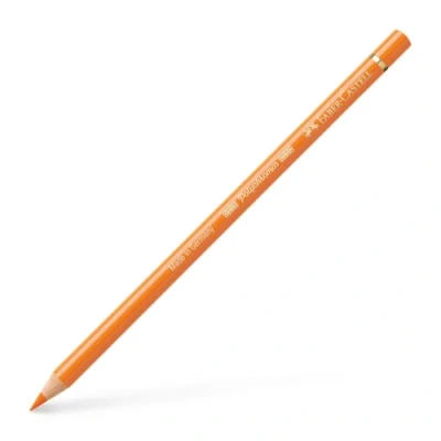 Image of Faber Castell Art &amp; Graphic Polychromos Colour Pencil, (111), Cadmium Orange, For Art, Craft, Drawing, Sketching, Home, School, University, Colouring