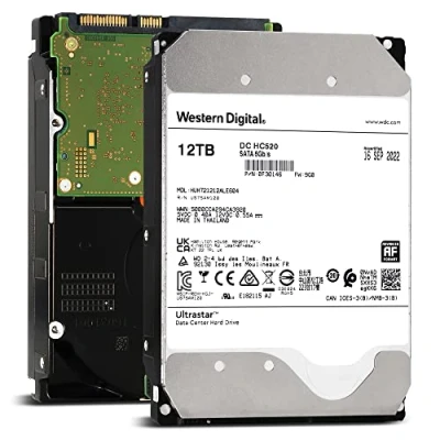 Image of Western Digital Ultrastar DC HC520 (HUH721212ALE604) SATA Enterprise HDD 7200 RPM, 12 TB
