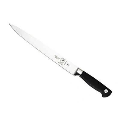 Image of Mercer Culinary Genesis 10 Inch Carving Knife, Stainless Steel, Black, 38x10x3 cm
