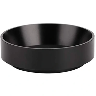 Image of Cikonielf Coffee Dosing Rings, Aluminum Powder Rings Funnel with Magnetic Replacement Maker Accessory Black (51Mm)