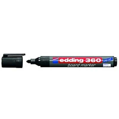 Image of Edding 360 001 Whiteboard Marker Bullet Tip 1.5 3mm Black PK10