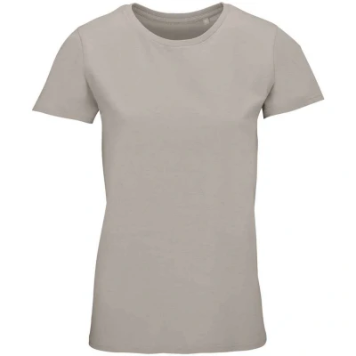 Image of SOLS Womens/Ladies Crusader Organic T Shirt (Rope) Beige Size X Large