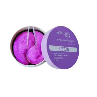 Image of Revolution Skin Bakuchiol Hydro Gel Eye Patches Restore