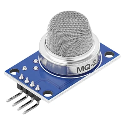 Image of AZDelivery MQ 2 Butane Hydrogen Gas Smoke Detector LPG MQ2 Air Quality Sensor Module compatible with Arduino and Raspberry Pi including E Book!