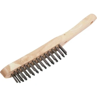 Image of Draper Wire Scratch Brush, 4 Row, 290mm