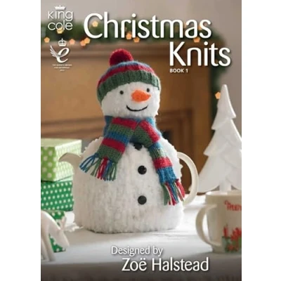 Image of King Cole Christmas Knit Books By Zoe Halstead Book 1
