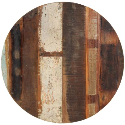 Image of vidaXL Round Table Top 70 cm 15 16 mm Solid Reclaimed Wood