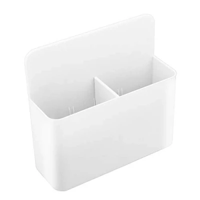 Image of MoKo Magnetic Dry Erase Marker Holder, Pen Holder Whiteboard and Eraser Organizer for School Supplies, Refrigerator, Whiteboard, Locker, Surfaces White