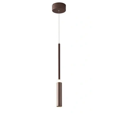 Image of Candle LED Slim Pendant, Bronze