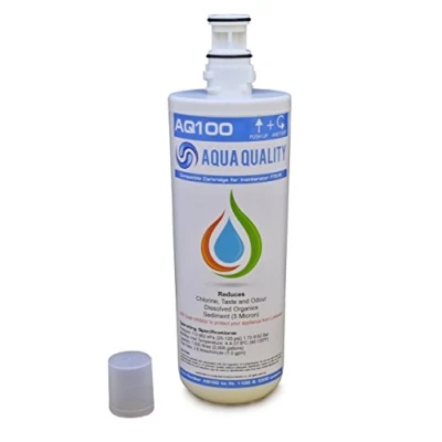 Image of Aqua Quality AQ100 Water Filter Cartridge Compatible with InSinkErator F 701R and 201R Hard to fit ISE Instant Boiling Hot Tap Systems Using The Neo Tank A1 or A3 Head