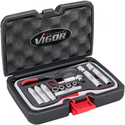 Image of ViGOR Brake Bleeder Set 17 Pieces V7471/17