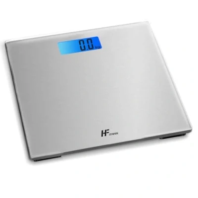 Image of Digital Electronic Bathroom Scale 180KG Backlit Weight Management (White)