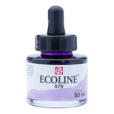 Image of Ecoline Liquid Watercolour Bottle 30 ml Pastel violet 579 (11255791)
